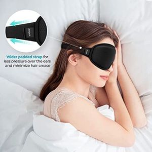 Sleeping mask and ear bud set